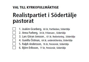 Våra Valbara i Kyrkovalet 2025