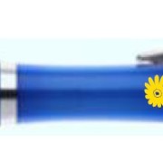 Penna - Blå med gul logo