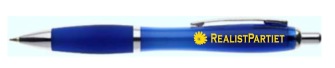 Penna - Blå med gul logo - 