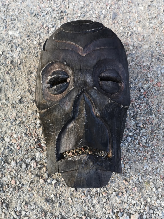 Träskuren mask - Skyrim Dragon Priest mask