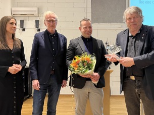 Syskonen och  medarbetare på LPE Sverige AB.  Vinnare årets företag 2021, Foto: Hamid Raziullah