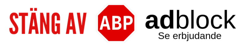 Stäng av adblock se erbjudande Stäng av adblock se erbjudande