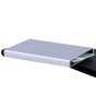 Korthållare kreditfodral RFID-skydd Aluminium Pop-up - Silver
