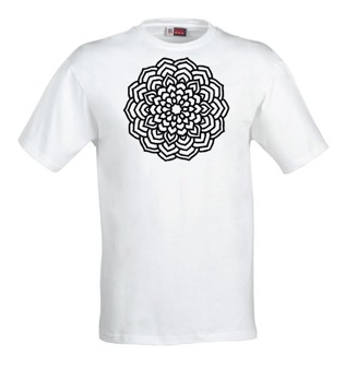 T-shirt mandala