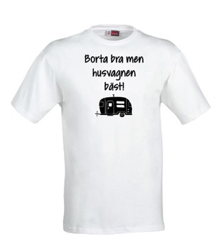 T-shirt husvagnen bäst (barn)