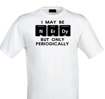 T-shirt Nerdy Periodically