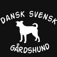 Bildekal Dansk svensk gårdshund