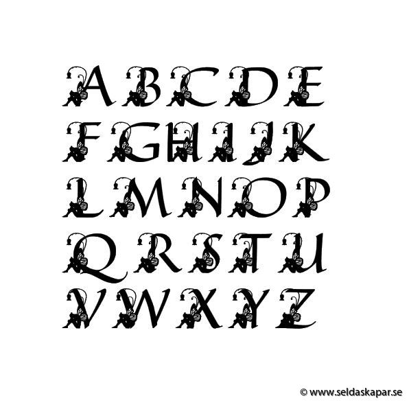 älva alfabetet