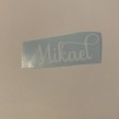 Namn på M i vitt outlet - Mikael