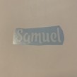 Namn på S-T i vitt outlet - Samuel