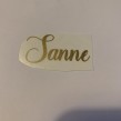 Namn på S i guld outlet - Sanne