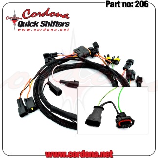206 - PQ8 Wiring Harness for Ducati 749-1198