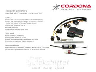 Item 211Faston - PQ8 Combo Quickshifter.   Conventional Coils