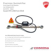 Item 420SpecialeMTS - Ducati MTS 1260 2018- Quickshifter - Blipper