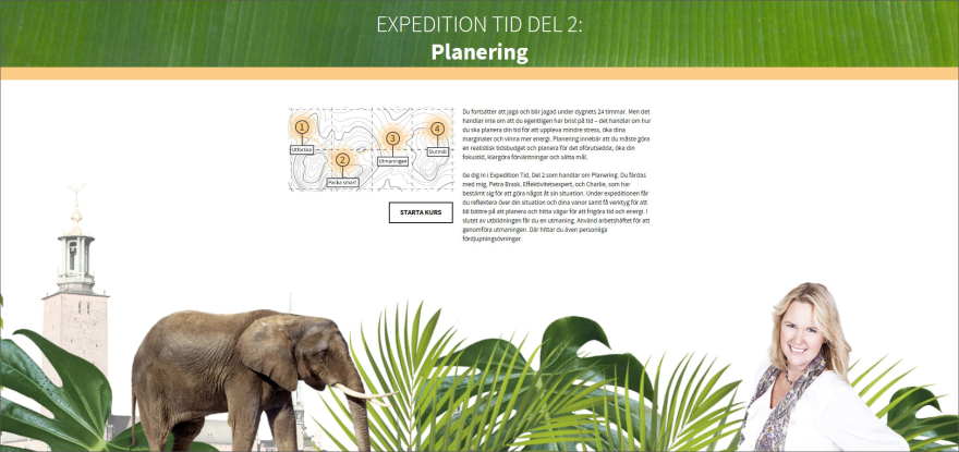 Planering, e-utbildning Expedition Tid, PB & Partners Planering, e-utbildning Expedition Tid, PB & Partners