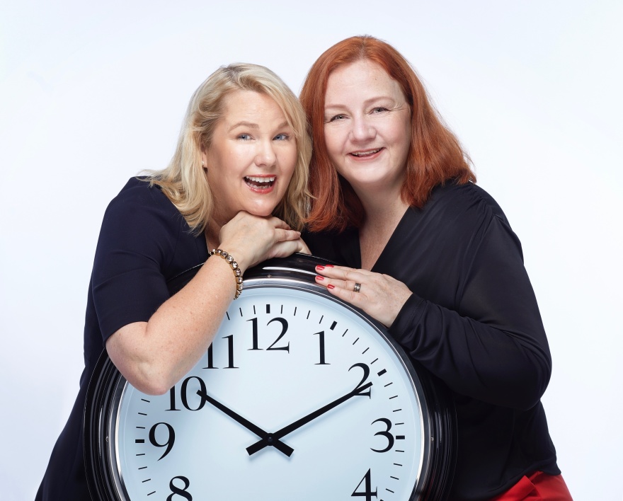 Effektivitetsexpert Petra Brask och Ledarskapsforskare Lena LId Falkman. Fotograf: Peter Knutson Effektivitetsexpert Petra Brask och Ledarskapsforskare Lena LId Falkman. Fotograf: Peter Knutson