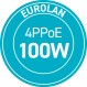 Eurolan 4PPoE 100W