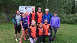 Samling vid motionsspåren i Rimbo Samling vid motionsspåren i Rimbo