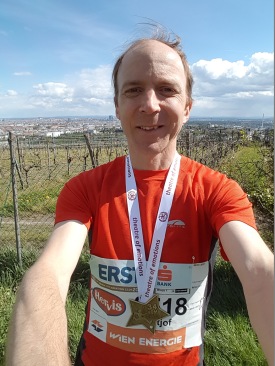 Fritjof efter Vienna City Marathon 2017 Fritjof efter Vienna City Marathon 2017