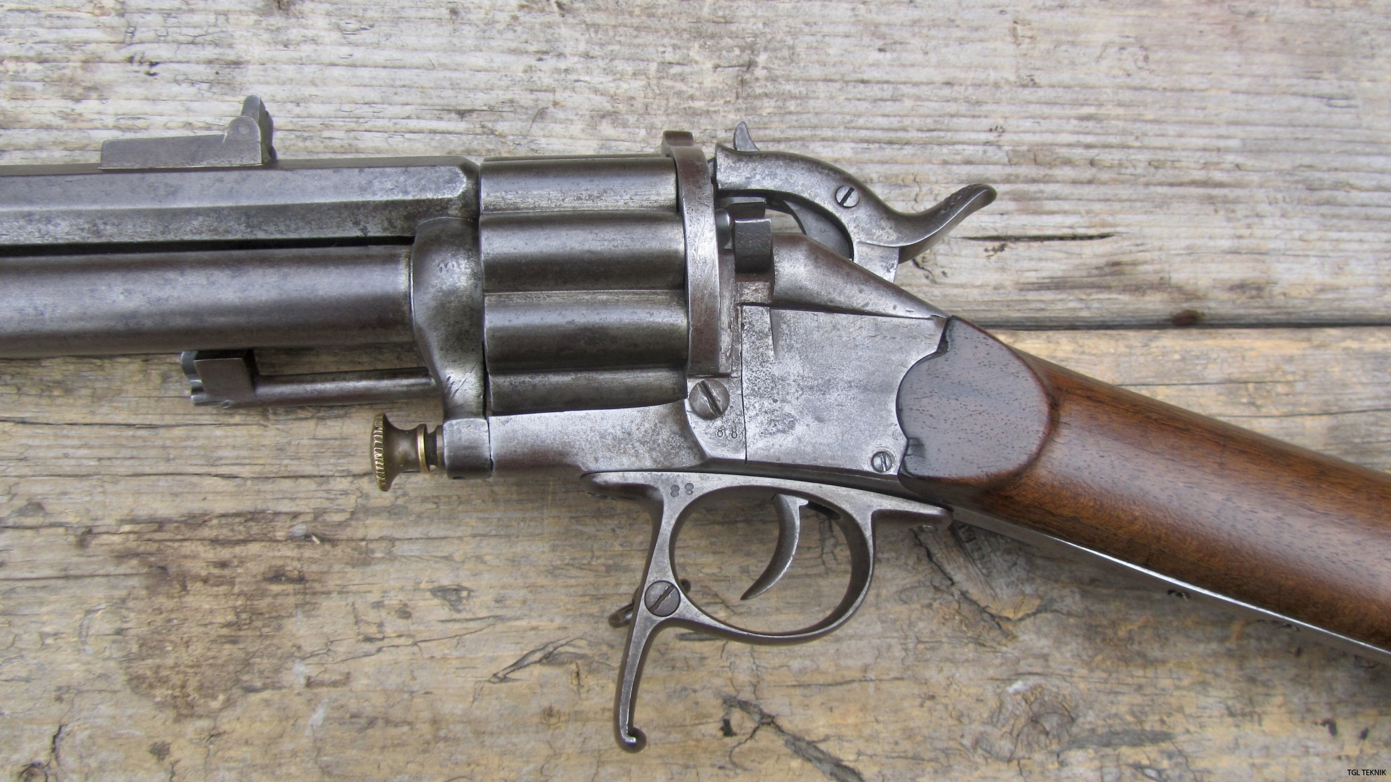 Le Mat Centerfire Revolving Carbine, 327 TGL Teknik