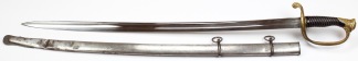 US Model 1850 Staff & Field Officer's Sword, Prussian Import - 
