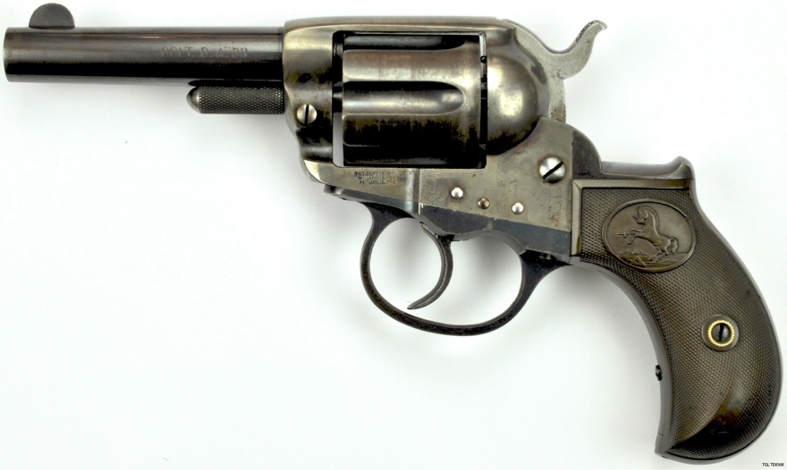 Colt Model 1877 "Lightning" D. A. Revolver, #111417