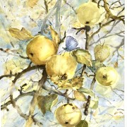 Akvarell-Hostens-sista