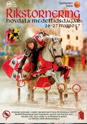I år deltar vi för första gången på Rikstorneringen med ett lag från Dalecarlian Knights! Kom och heja på oss under Sveriges största Riddarfest 26-27 Maj! I år deltar vi för första gången på Rikstorneringen med ett lag från Dalecarlian Knights! Kom och heja på oss under Sveriges största Riddarfest 26-27 Maj!
