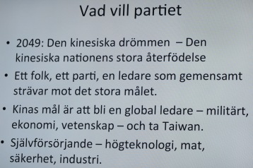 Vad Kina vill Vad Kina vill