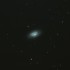 M64 The Evil Eye galaxy - Onda ögat galaxen 374 x 10 sec ISO 3200