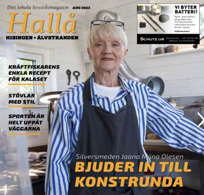 Reportage "Hallå Hisingen" augusti 2023
