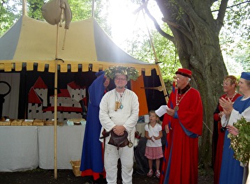 Year 2005. Location Visby, Gotland. I got the award for the best crafts that year.