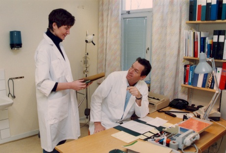 Ssk Kristina Magnusson samt doktor Svante Ebbinghaus Ssk Kristina Magnusson samt doktor Svante Ebbinghaus
