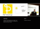 Logotyp för P&P Meetings