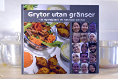 Boken Grytor utan gränser handlar om kulturmöten, livsöden och recept från hela världen.