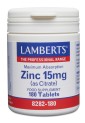 ZINK 15 mg (som zinkcitrat) (180 tabletter)
