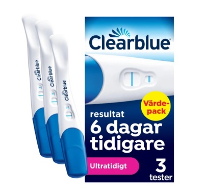 Clearblue Graviditetstest Ultratidigt 3-pack - 