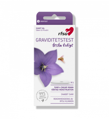 Graviditetstest RFSU - Testa Tidigt OBS KORT DATUM - Graviditetstest RFSU - KORT DATUM - REA