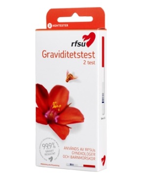 RFSU - Graviditetstest - 2pack OBS - KORT DATUM - RFSU - Graviditetstest - 2pack KORT DATUM - REA