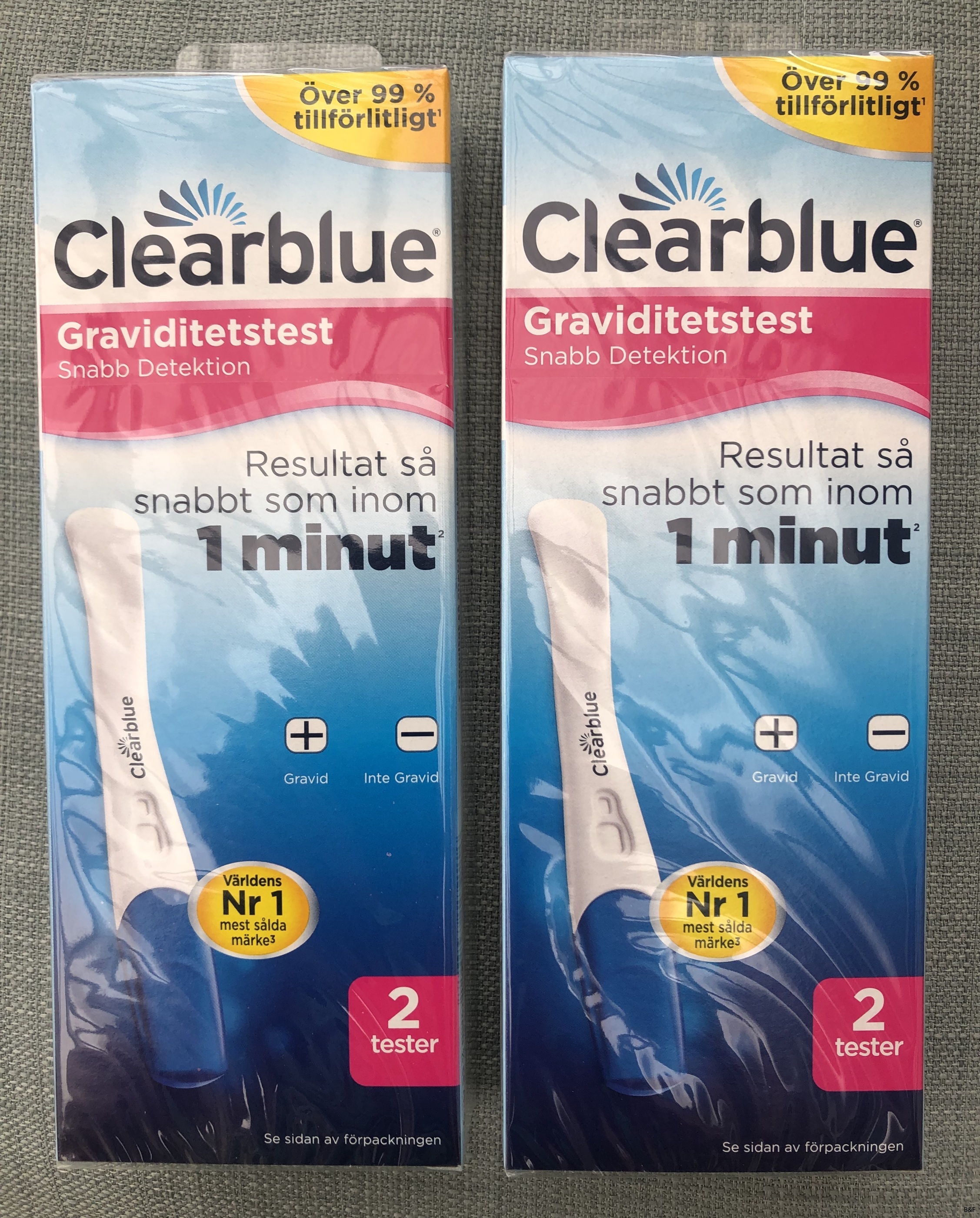 Clearblue Graviditetstest 4st B&F