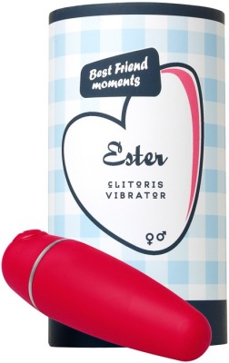 Ester Klitorisvibrator röd - Klitorisvibrator