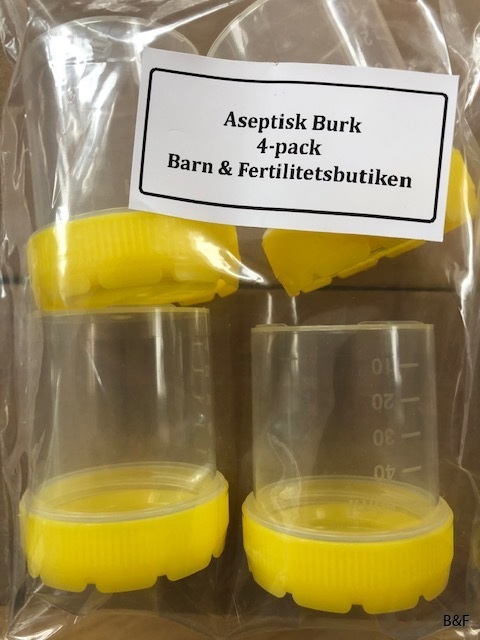 Aseptisk Burk B&F 4-pack