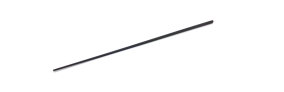 Klinga styv kolfiber svart - kolfiberklinga 170mm