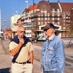 Folke och Bertil i Malmö hamn.