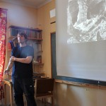 Rickard berättar om gruvdriften