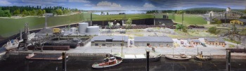 Vy 7. Mohällarne olje- och styckegodshamn