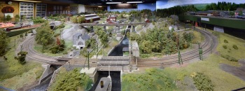 Vy 8. Bångfors kanal och hytta