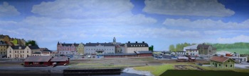 Vy 10. Stora torget i Ekensholm