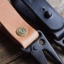 leather edition keychain