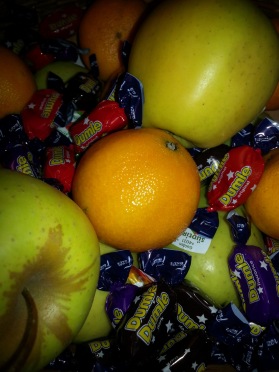Frukt och godis på utbildning Frukt och godis på utbildning